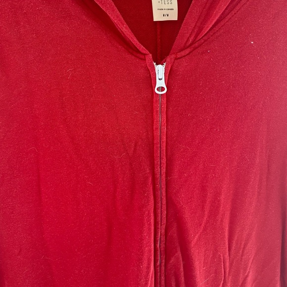 Smash + Tess Jilly Jogger Romper in Red, Size Medium - Picture 2 of 7